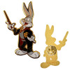 Warner Bros 100ème anniversaire - Set 2 pins Bugs Bunny & Daffy Duck à Hogwarts