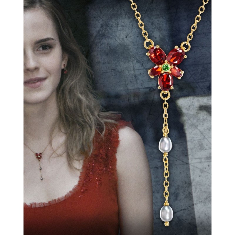 Harry Potter - Réplique Collier cristal rouge d'Hermione - Imagin'ères