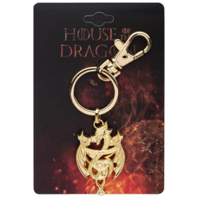 Game of Thrones : House of the Dragon - Porte-clé Targaryen