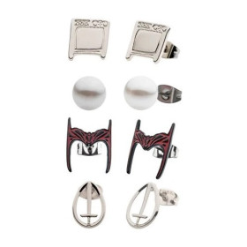 Marvel Studios : Wandavision - Set 4 paires de boucles d'oreilles