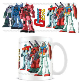 Gundam - Mug Mech Line Up