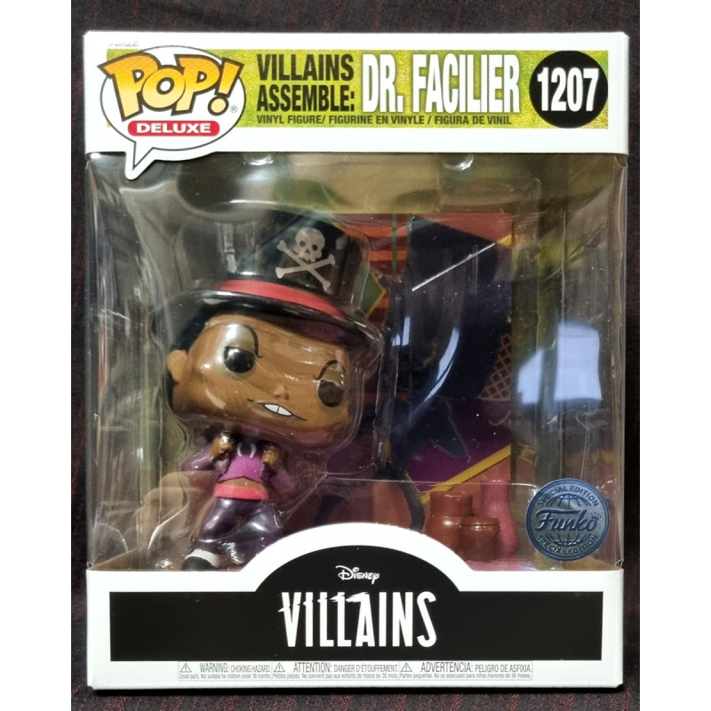 Disney - Pop! Villains Assemble - Dr Facilier deluxe n°1207 exclusive