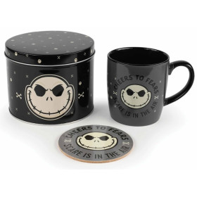 Nightmare Before Christmas - Set Mug + sous-verre + boîte métallique