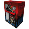 Stranger Things - Set porte-clé, mug et sous-verre Hellfire Club