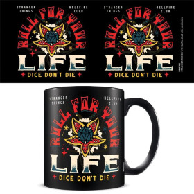 Stranger Things - Mug Roll For Your Life