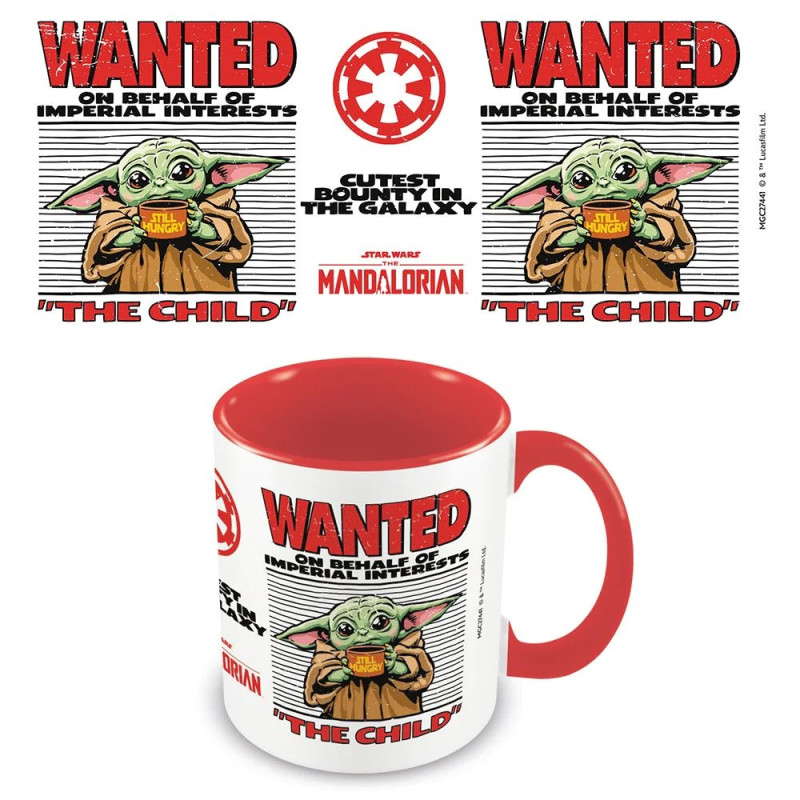 Star Wars : The Mandalorian - Mug Wanted The Child Grogu