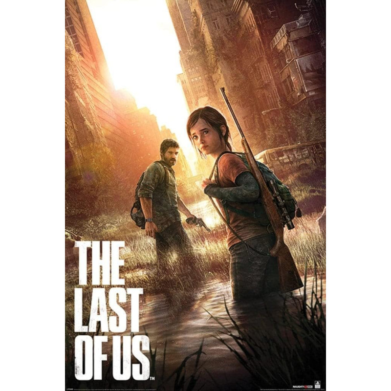 The Last of Us - Grand poster Joel & Ellie (61 x 91,5 cm)