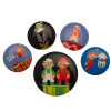 Super Mario - set de 5 badges