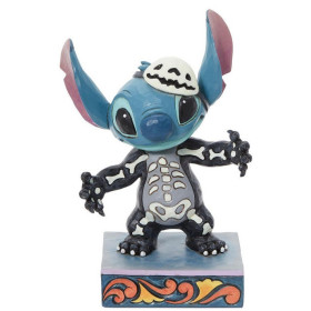 Disney - Traditions - Statue Stitch squelette phophorescent