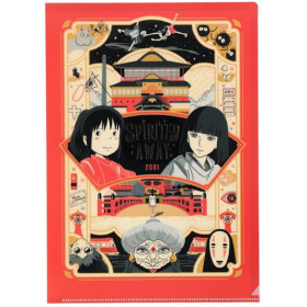 Spirited Away (Chihiro) - Chemise dossier A4 Art Déco