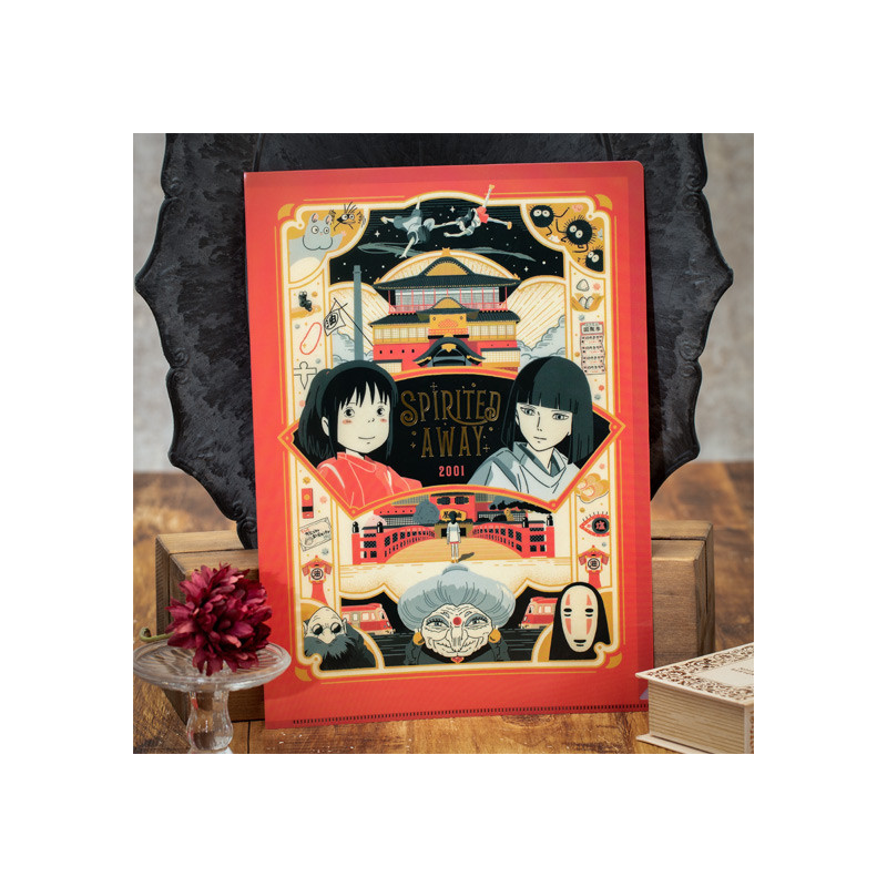 Spirited Away (Chihiro) - Chemise dossier A4 Art Déco