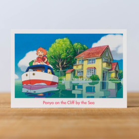 Ponyo sur la Falaise - Carte Postale