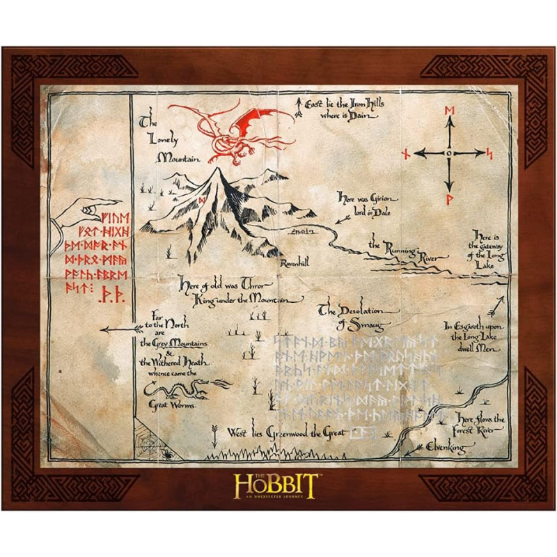 Le Hobbit - Carte de Thorin Oakenshield