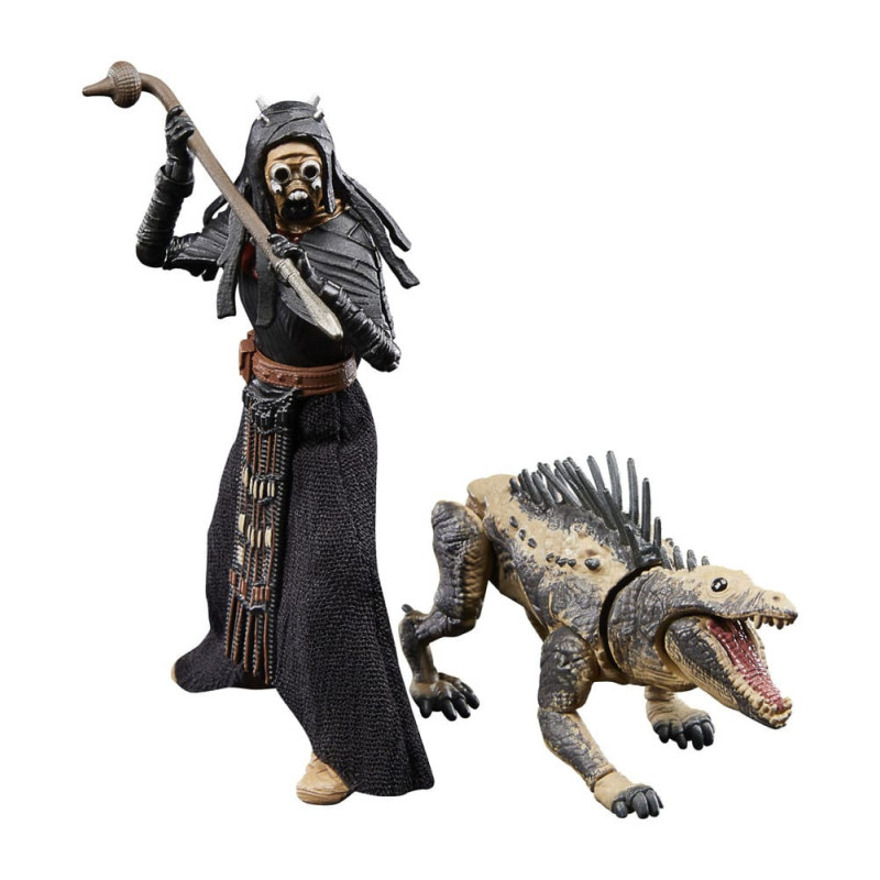 Star Wars - The Vintage Collection - Figurines Tusken Warrior & Massiff 10 cm