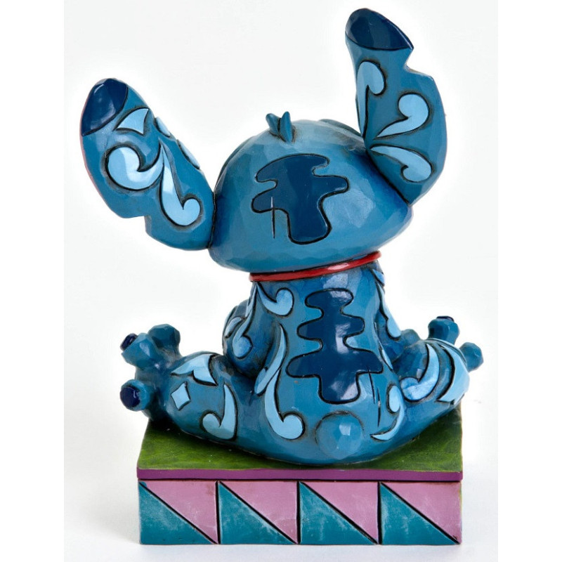 Disney - Traditions - Statue Stitch Ohana Means Family