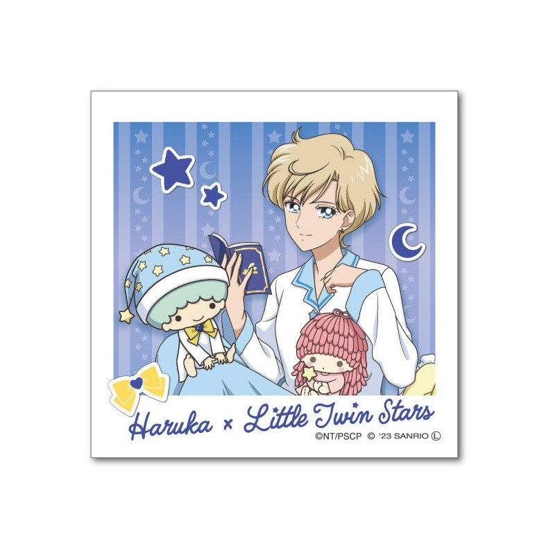 Sailor Moon Series x Sanrio Characters - Sticker Haruka Tenoh x Little Twin Stars