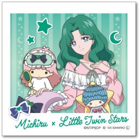 Sailor Moon Series x Sanrio Characters - Sticker Michiru Kaioh x Little Twin Stars