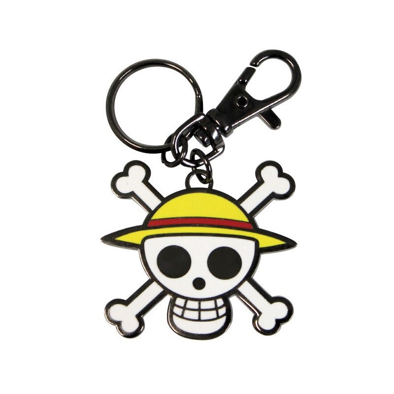 One Piece - porte-clé métal Skull