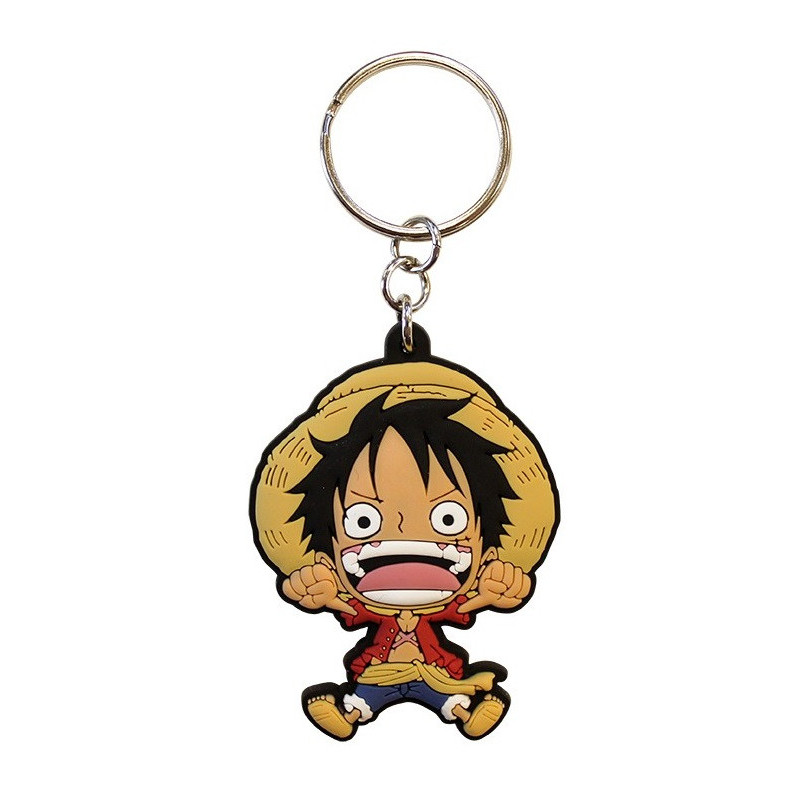 One Piece - porte-clé PVC Luffy SD