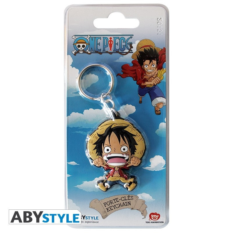 One Piece - porte-clé PVC Luffy SD