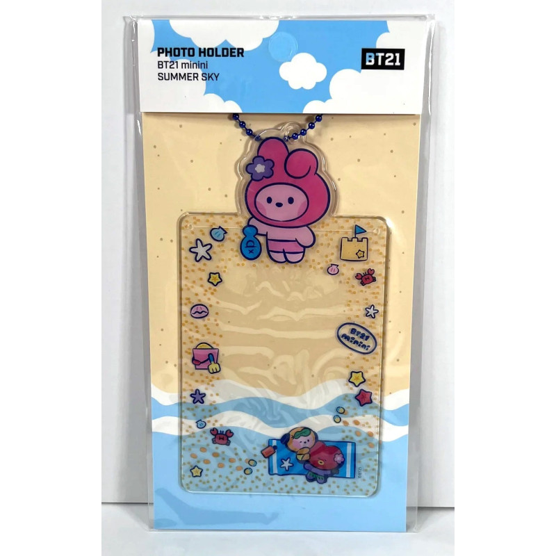 BT21 - Pochette porte-carte photo Summer Collection : Cooky