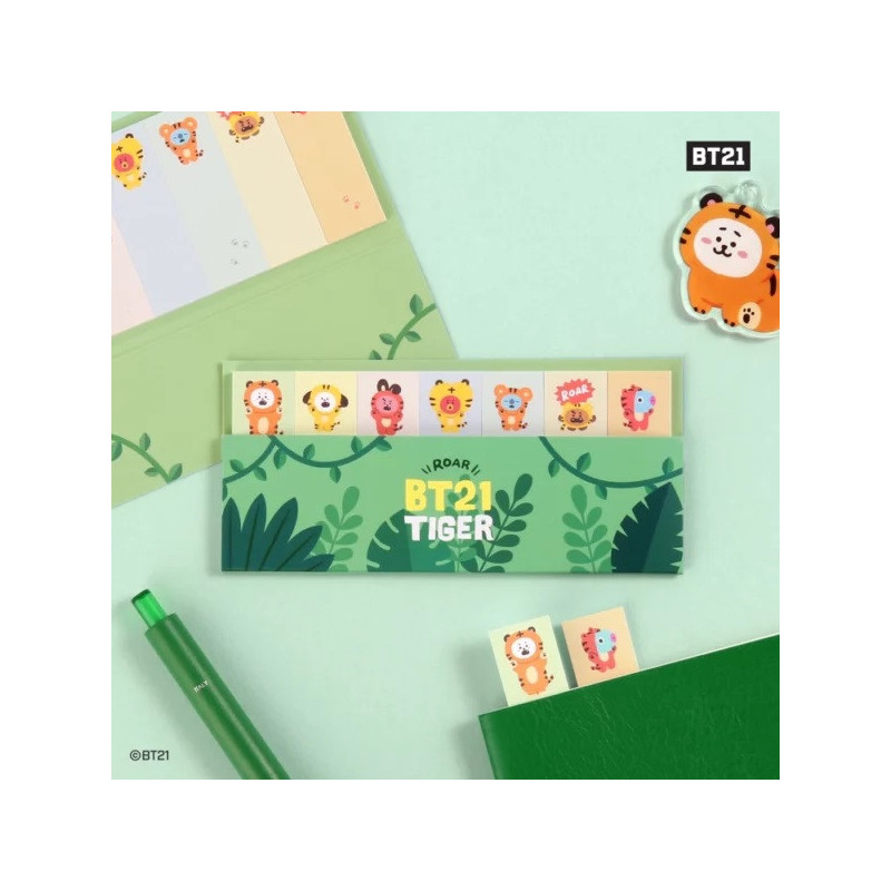 BT21 - Bloc-notes sticky : Tiger