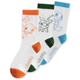 Pokemon - Chaussettes starters 39/42