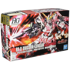 Gundam - HGUC 1/144 RX-0 Unicorn Gundam Destroy Mode