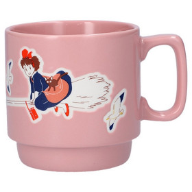 Kiki la Petite Sorcière - Mug couleur gauffré Kiki vole