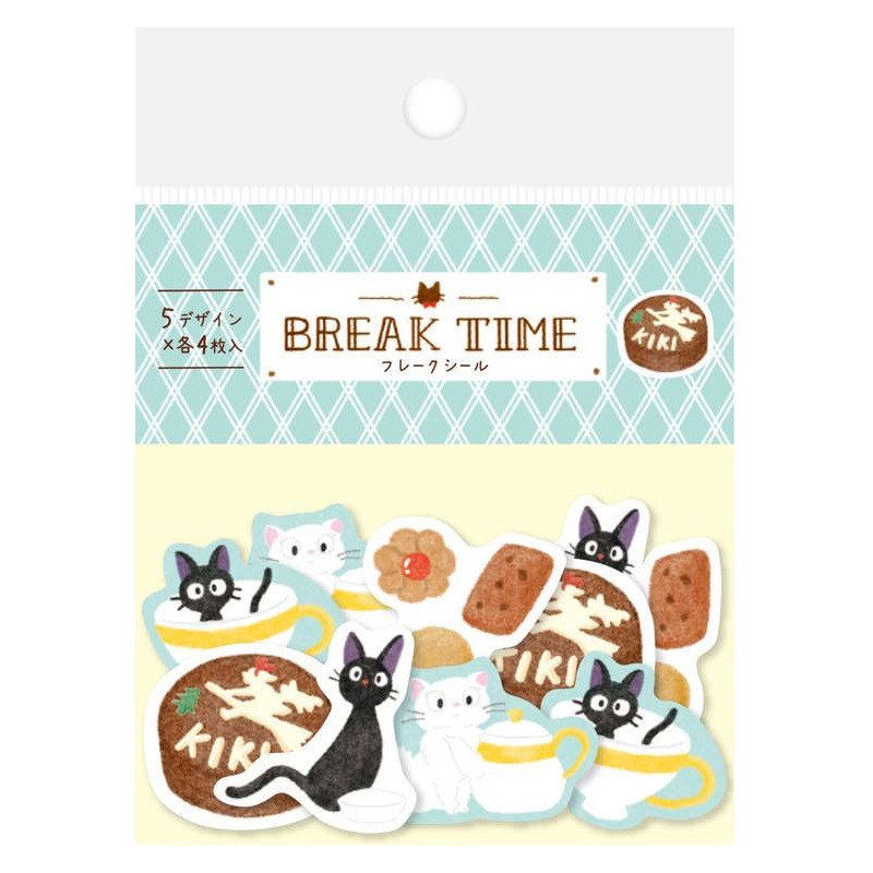 Kiki la Petite Sorcière - Set de stickers Break Time Cookies