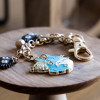 Mon Voisin Totoro - Chaînette Charms Totoro Bleu