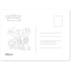 Pokemon - Set de 5 cartes postales Starters Génération 1