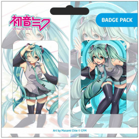 Hatsune Miku - Set de 2 pins Art by Masami Chie