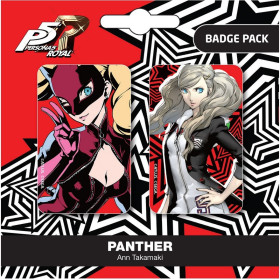 Persona 5: Royal - Set de 2 pins Panther Ann Takamaki