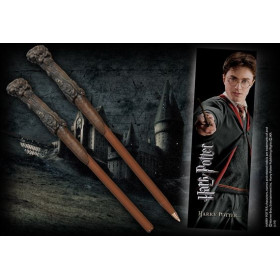 Harry Potter - Stylo baguette + marque-page Harry