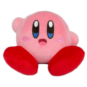 Kirby - Peluche Kirby assis 10 cm