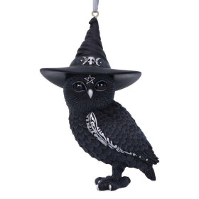 Ornement de sapin Owlocen black witch owl
