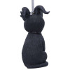 Ornement de sapin Pawzuph black horned cat