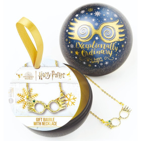 Harry Potter - Boule de sapin de Noël Luna Lovegood (avec collier)