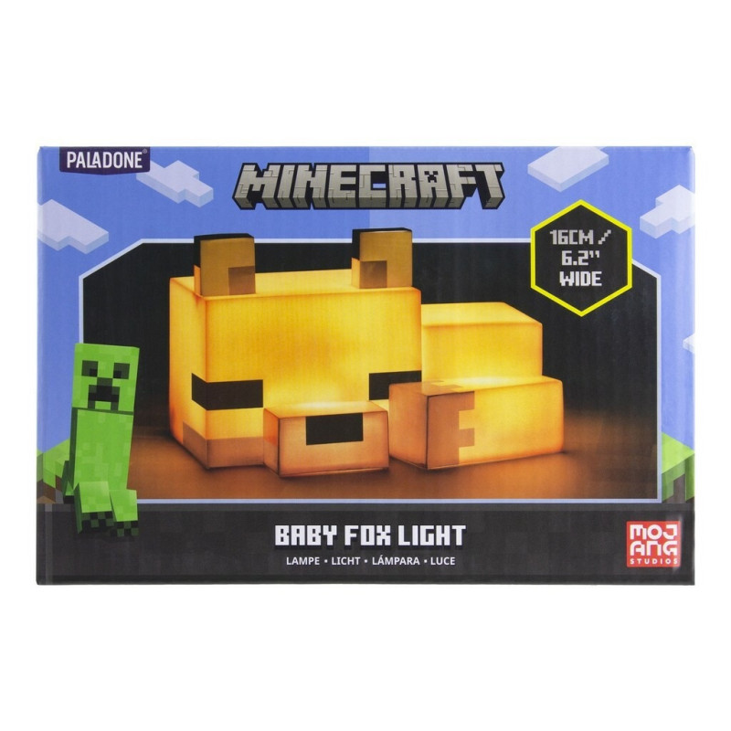 Minecraft - Lampe veilleuse Baby Fox 16 cm de long