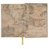 Lord of the Rings - Carnet rigide Carte de la Terre du Milieu