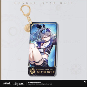 Honkai: Star Rail - Porte-clé Character Silver Wolf 9 cm