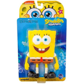 Spongebob : Bob l'éponge - Figurine Bend-Ems Bob l'éponge 15 cm