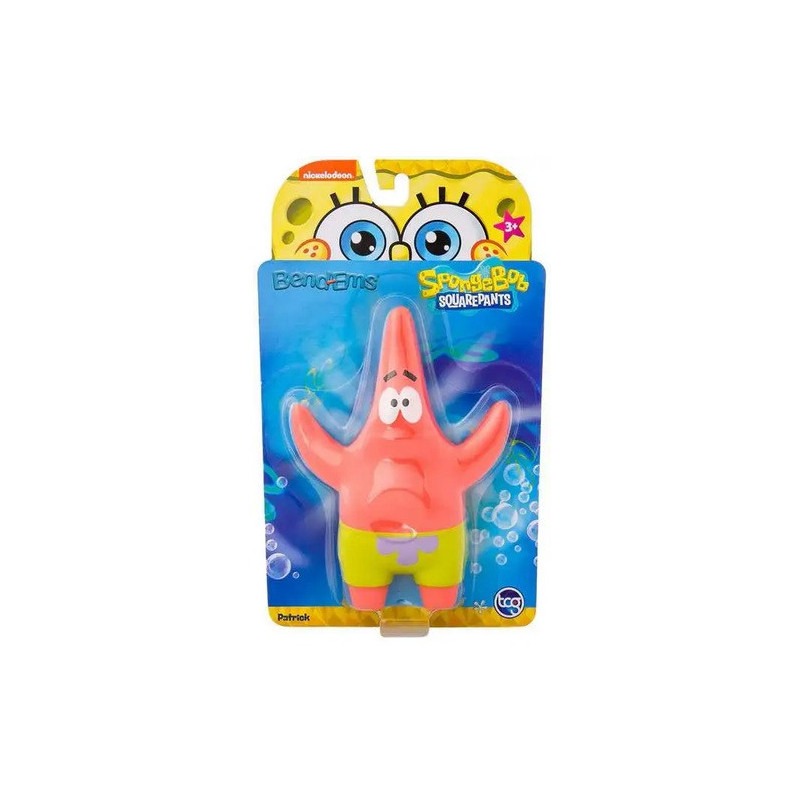 Spongebob : Bob l'éponge - Figurine Bend-Ems Patrick 15 cm