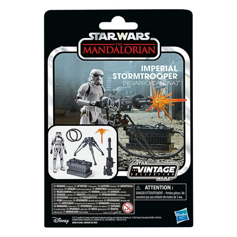 Star Wars - The Vintage Collection - Figurine Imperial Stormtrooper Nevarro Cantina 10 cm (The Mandalorian)