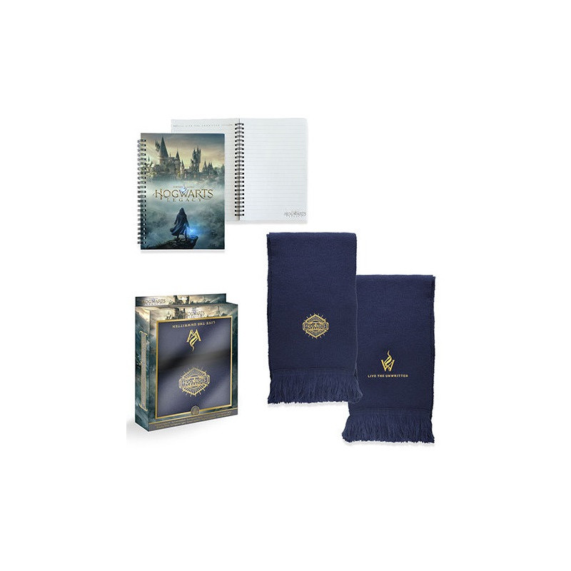 Hogwarts Legacy - Pack écharpe + carnet à spirales