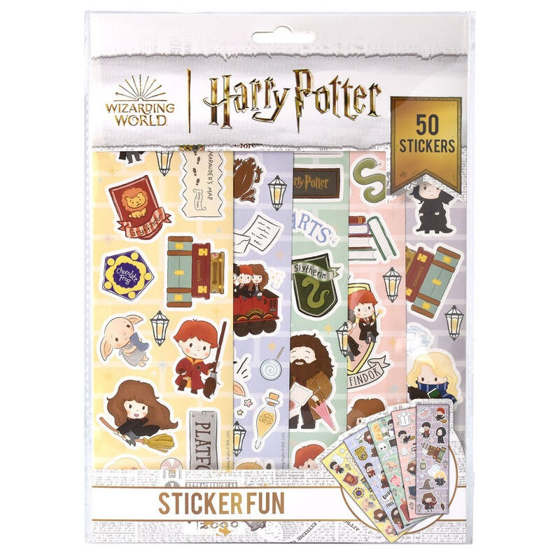 Harry Potter - Set de 50 stickers Chibi