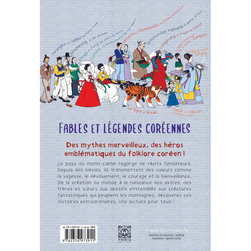 Fables et légendes coréennes (Anne-Claire Duval)