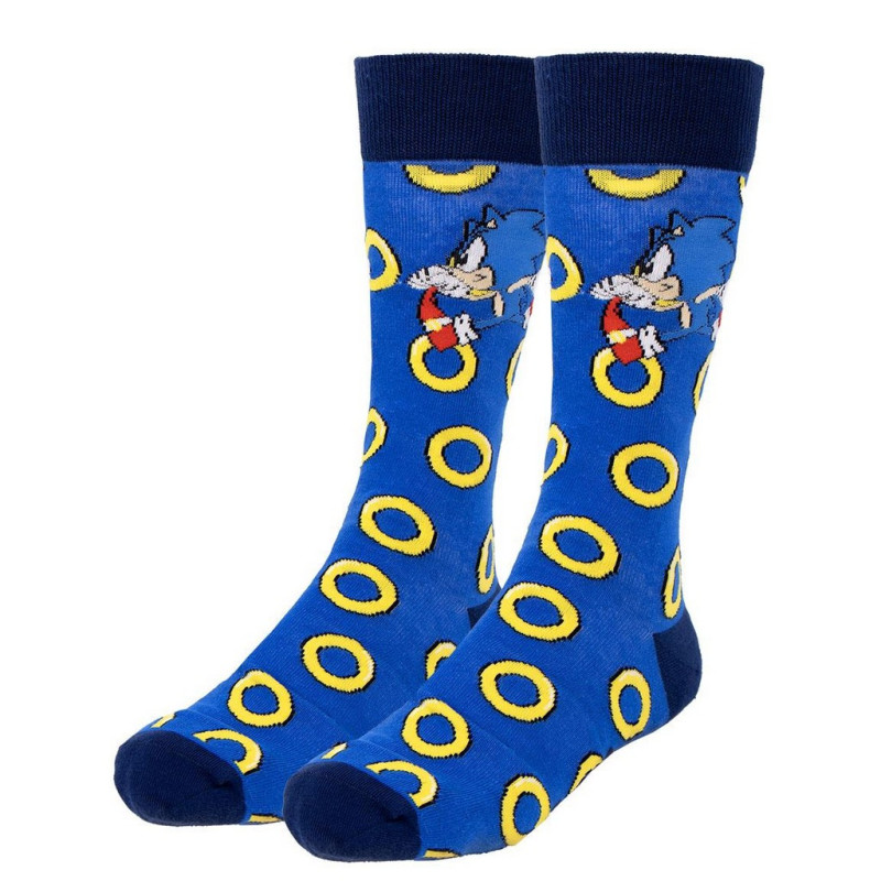 Sonic - Set de 3 paires de chaussettes 40/46