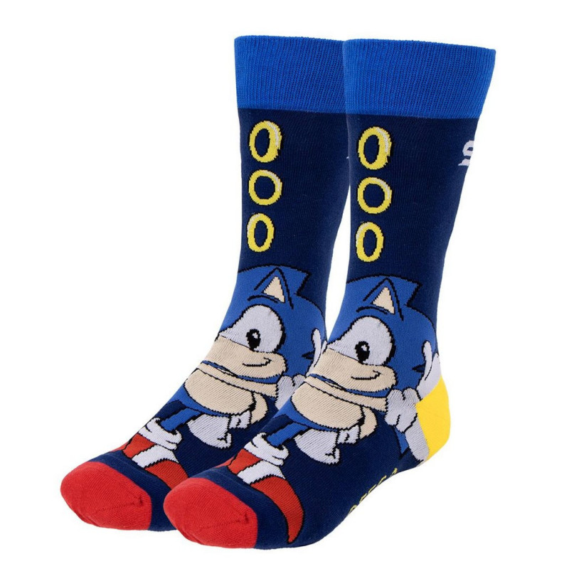 Sonic - Set de 3 paires de chaussettes 40/46